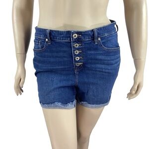 Torrid 5-Inch Vintage Stretch High Rise Denim Shorts Size 16